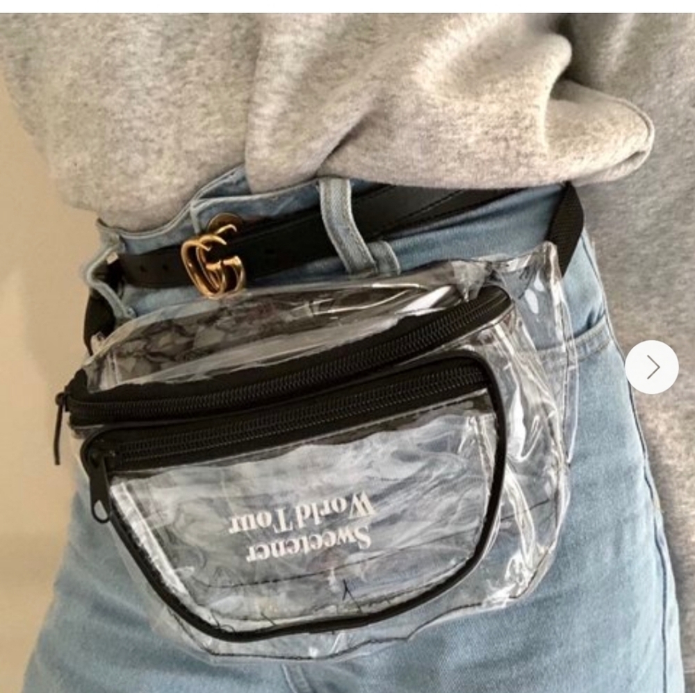 ARIANA GRANDE  Cllectors Sweetener World Tour Clear Fanny Pack Sold out